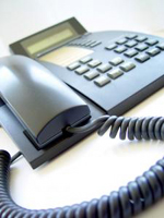 on hold phone